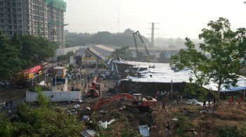 At least 14 persons died and 74 were injured after a 100 feet tall illegal billboard fell at a petrol pump in Ghatkopar during dust storms and unseasonal rains that lashed Mumbai on Monday, according to civic officials.