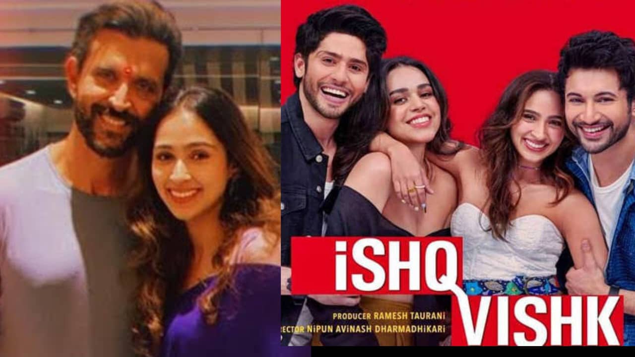 Hrithik Roshan gives a big shoutout to cousin Pashmina Roshan as her first poster from 'Ishq Vishq Rebound' releases