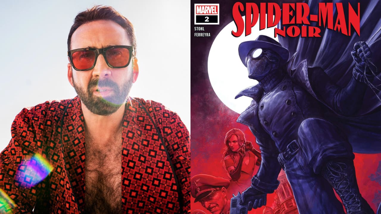 Nicolas Cage is back to star as Spider-man Noir in new live-action Amazon series titled 'Noir' Nicolas Cage is back to star as Spider-man Noir in new live-action Amazon series titled 'Noir'