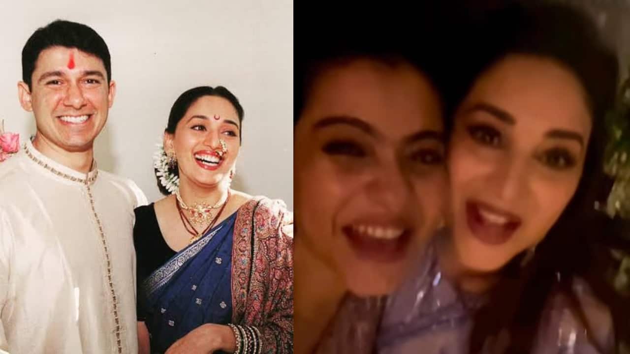 Madhuri Dixit Birthday: Husband Shriram Nene, Kajol wish the evergreen diva