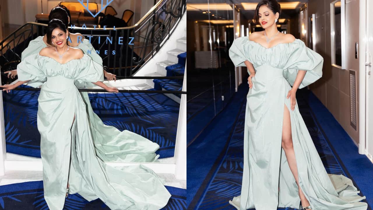 Shark Tank’s Namita Thapar ‘breaking stereotypes’ as she hits the Cannes red carpet in pastel green gown Shark Tank’s Namita Thapar ‘breaking stereotypes’ as she hits the Cannes red carpet in pastel green gown