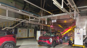 M&M is the top Sensex gainer in trade on a day the Mahindra group has scheduled its Investor Day.