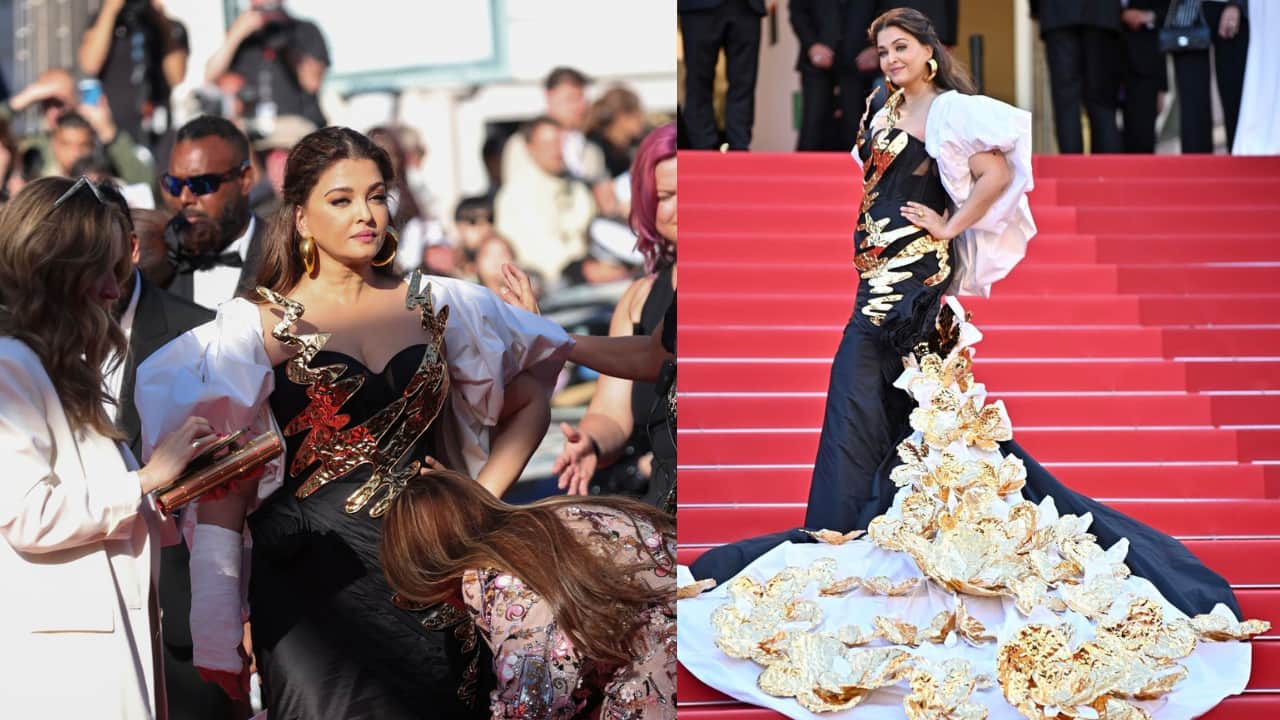 Cannes Film Festival 2024: Aishwarya Rai Bachchan shines bright on the red carpet with a plastered hand; fans hail her professionalism