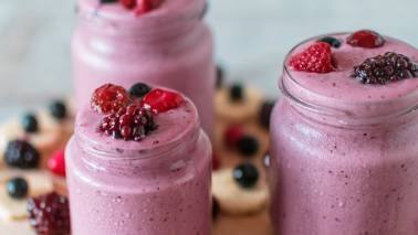 2. Smoothies The key to making a smoothie beneficial for digestion is to ensure it contains both soluble and insoluble fiber. Soluble fiber absorbs water, softening stools and making them easier to pass. It is found in fruits, vegetables, seeds, and nuts. Insoluble fiber, found in the skins of fruits and vegetables and whole grains, does not absorb water but acts as roughage, helping to move things through the GI tract, says Mathur. (Image: Canva)