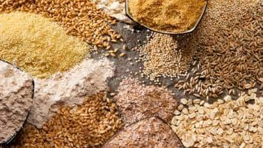 1. Whole Grains Whole grains, rich in fibers, antioxidants, and micronutrients, have been part of human diets for millennia. They act as prebiotics, nourishing good intestinal bacteria and preventing constipation by softening the stool. Including whole grains in your daily diet can improve gut health, says Bangalore-based nutritionist Rakhi Sharma. (Image: Canva)