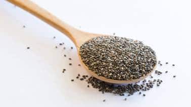 2. Chia Seeds Chia seeds are packed with dietary fibers that act as prebiotics. They support the growth of good bacteria in the intestine and help alleviate constipation. (Image: Canva)