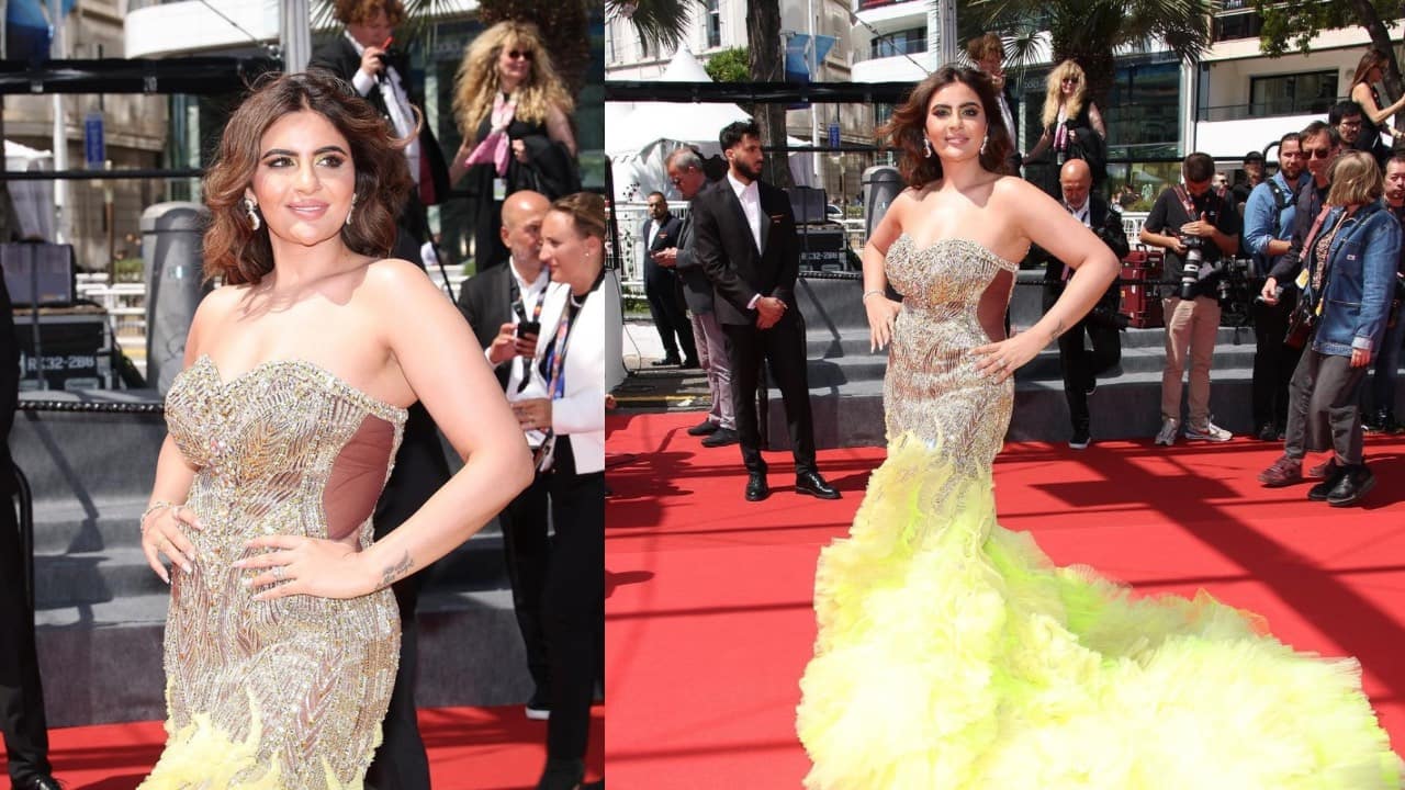 Taarak Mehta Ka Ooltah Chashmah actress Deepti Sadhwani enthralls everyone with her second look at Cannes, wears Swarovski embellished yellow gown