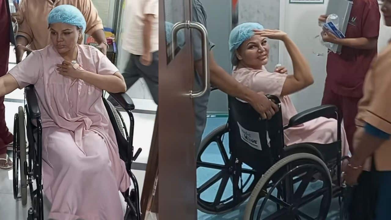 Rakhi Sawant's ex Ritesh Singh shares a video of her going for her operation, watch video