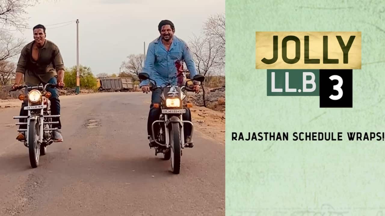 Akshay Kumar and Arshad Warsi wrap up the Rajasthan shoot schedule of 'Jolly LLB 3'