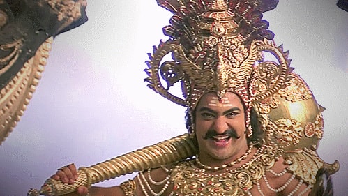 Yamadonga (2007) Another collaboration with SS Rajamouli, 'Yamadonga' is a fantasy action film that showcases Jr NTR's ability to balance comedy, drama, and action seamlessly. Jr NTR plays Raja, a petty thief who ends up in the underworld ruled by Yama (the god of death). The film is known for its innovative storyline, visual effects, and Jr NTR's charismatic performance. His dance numbers and comic timing in this movie are particularly noteworthy.