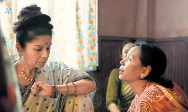 Mita Vashisht (left) in a still from 'The Shameless'. (Image courtesy Urban Factory)