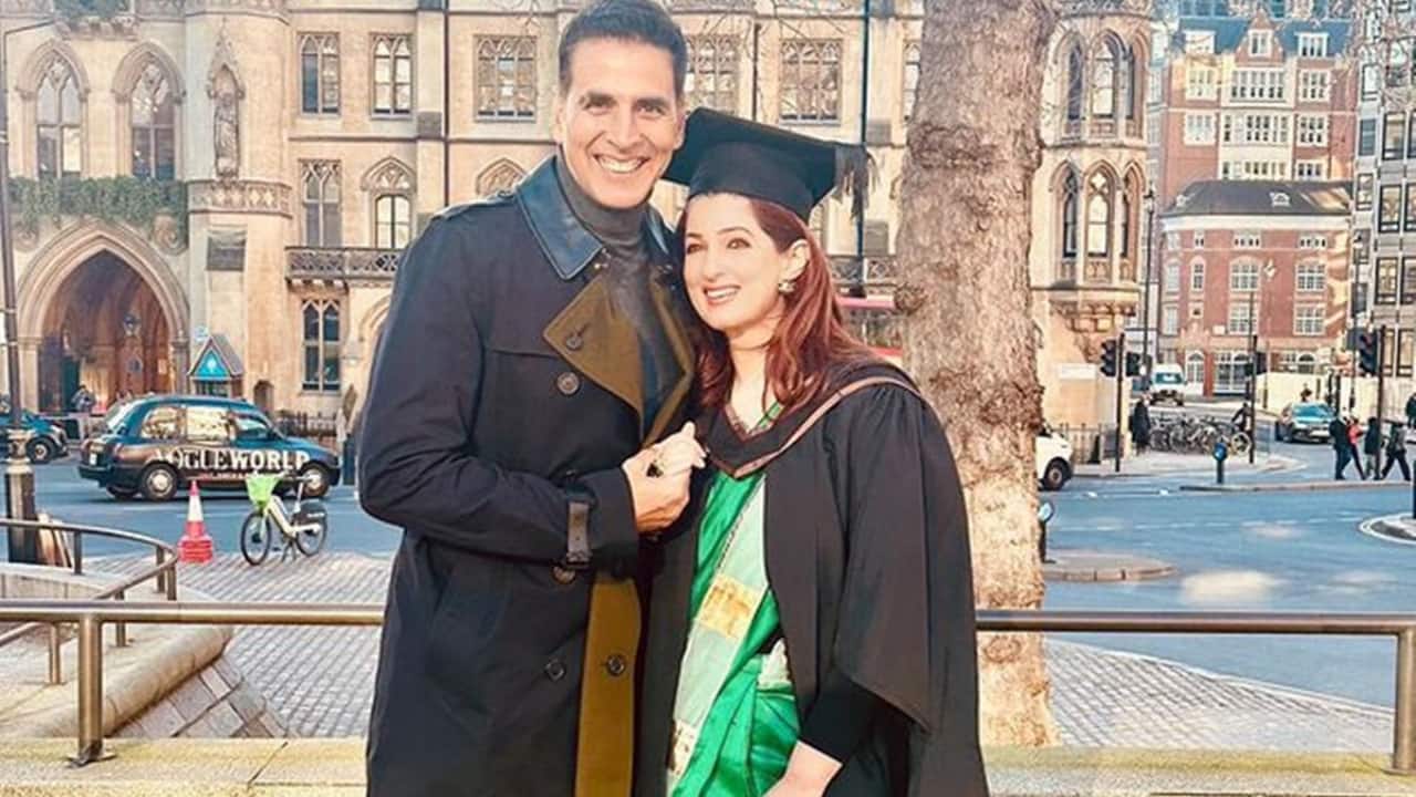 Akshay Kumar calls wife Twinkle Khanna ‘intelligent’ says daughter Nitara has taken on her ‘main toh anpadh aadmi hoon, woh dimaag wali hai’