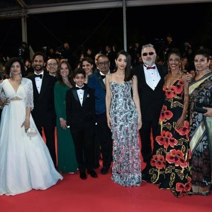'The Shameless' cast and crew at the Red Carpet at 77th Cannes Film Festival.