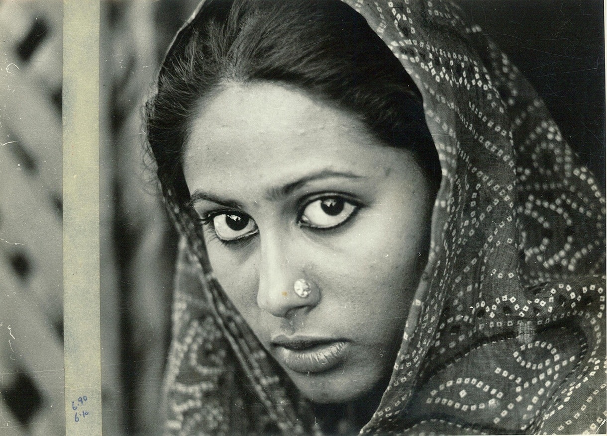 Actress Smita Patil. 