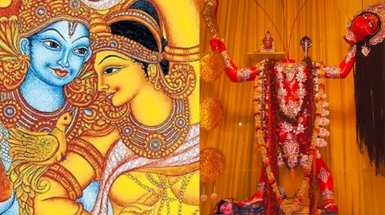 Why is Goddess Chinnamasta always depicted trampling Kamdev and Rati