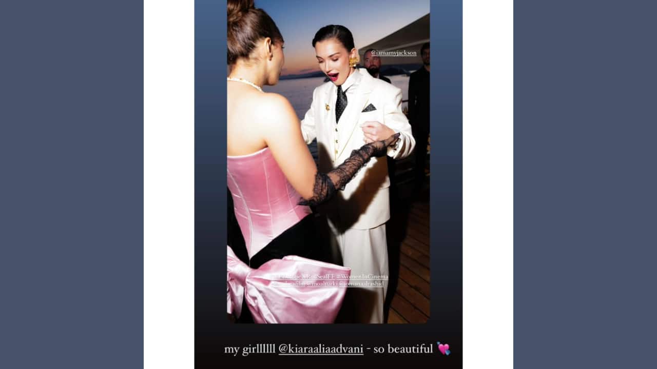 Cannes Film Festival 2024: Kiara Advani and Amy Jackson share an unforgettable moment