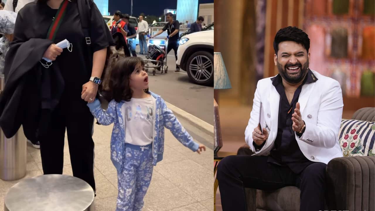 Kapil Sharma’s daughter Anayra wins hearts with her cuteness as she asks dad, 'Aapne bola tha photo nahi click karenge'