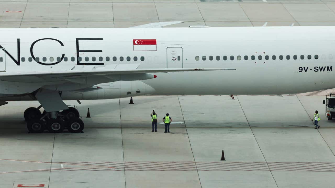 A Singapore Airlines flight hit an air-pocket on May 21 and encountered severe turbulence, which left one person dead and several others injured. A Singapore Airlines flight hit an air-pocket on May 21 and encountered severe turbulence, which left one person dead and several others injured.