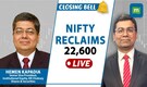 LIVE: Markets trade volatile; Nifty above 22,550, Sensex near 74,100 | Closing Bell