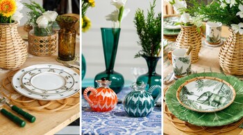 Vases and jars for living room: The shape of the vase should complement the style of your home. For a modern look, opt for clean, geometric shapes (Image: Plate & Peonie)