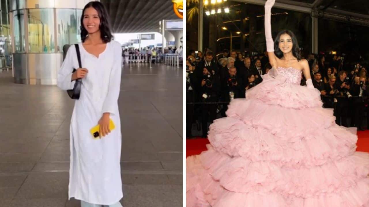 Fashion influencer Nancy Tyagi, who made her Cannes debut by wearing self stitched gown, returns to India 