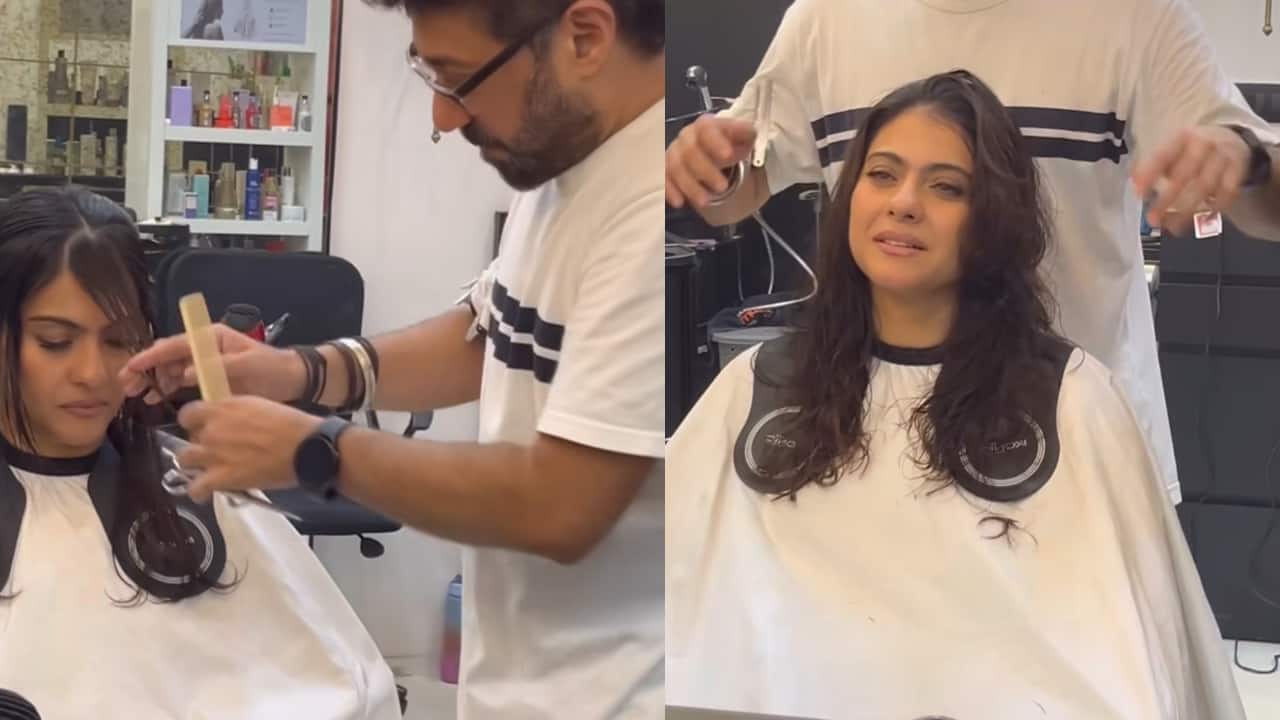 Kajol gets a new summer special haircut, hairstylist reveals some actresses never blow dry their hair