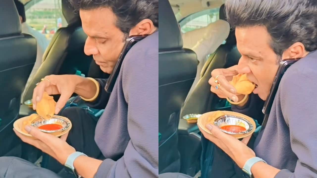 'Bhaiyya Ji' actor Manoj Bajpayee enjoys eating roadside samosa with chutney in Lucknow, watch video