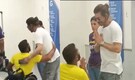 Shah Rukh Khan hugging a physically challenged fan despite being ill wins hearts