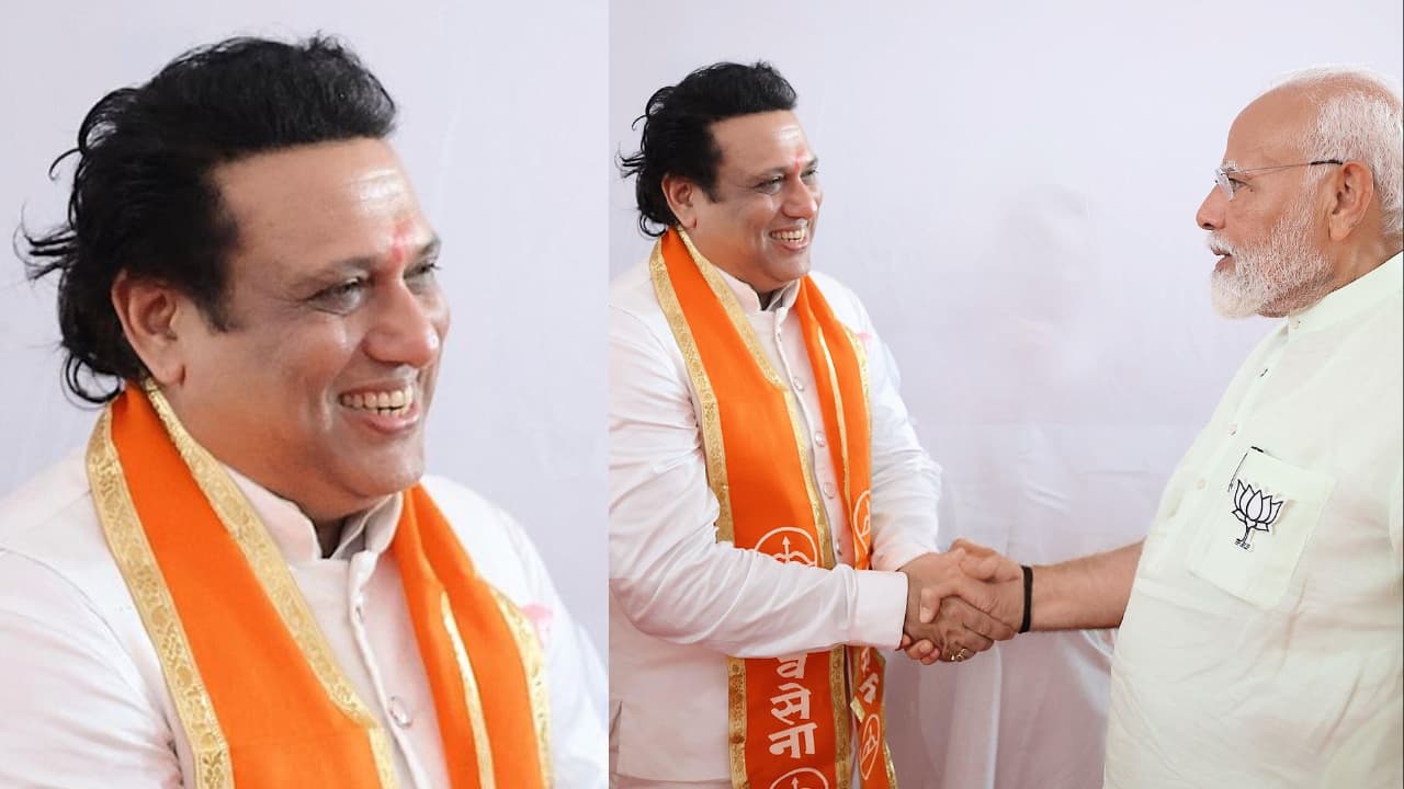 Govinda meets Prime Minister Narendra Modi during election campaign, see pic