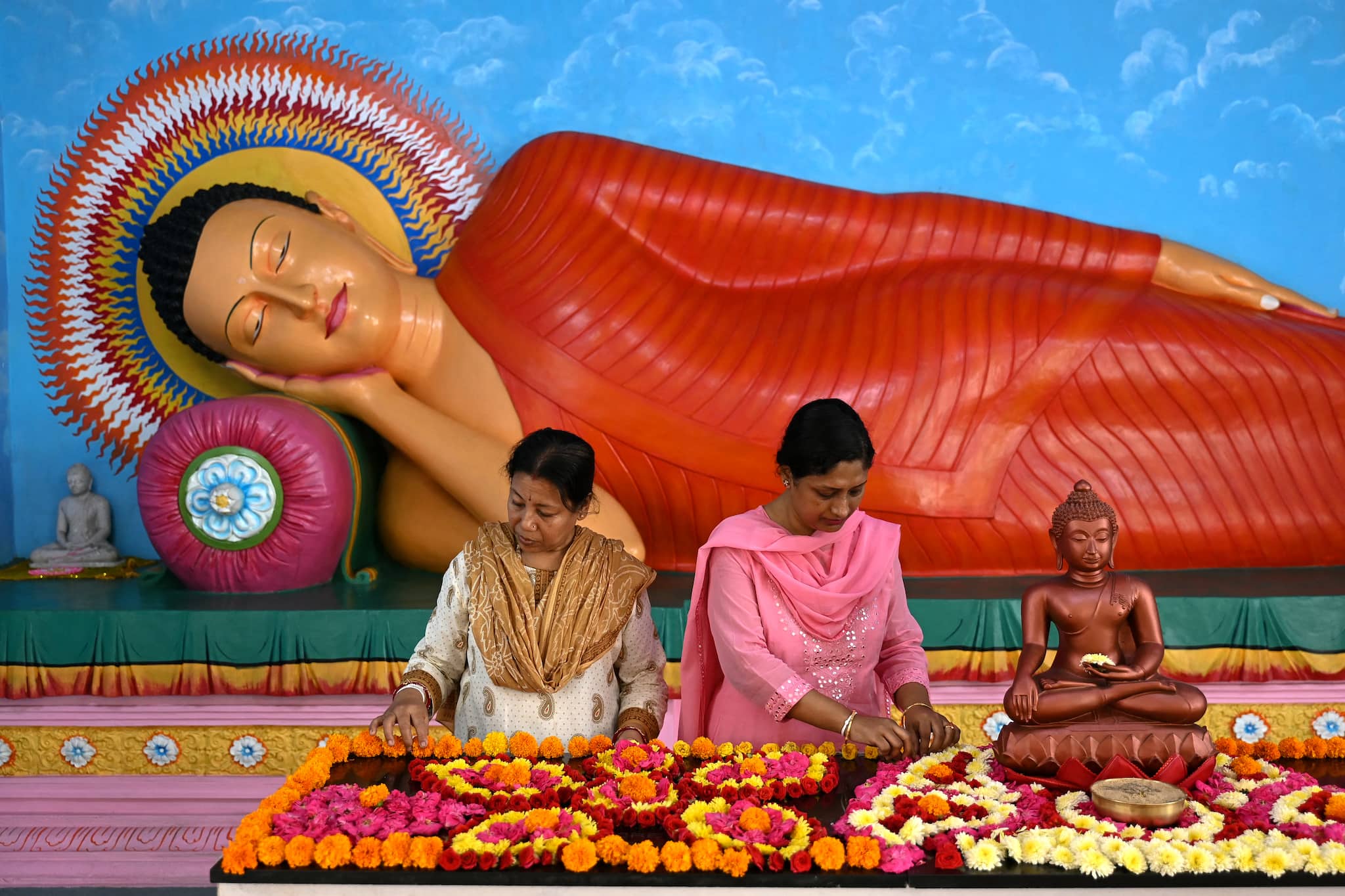 INDIA-RELIGION-BUDDHISM-FESTIVAL