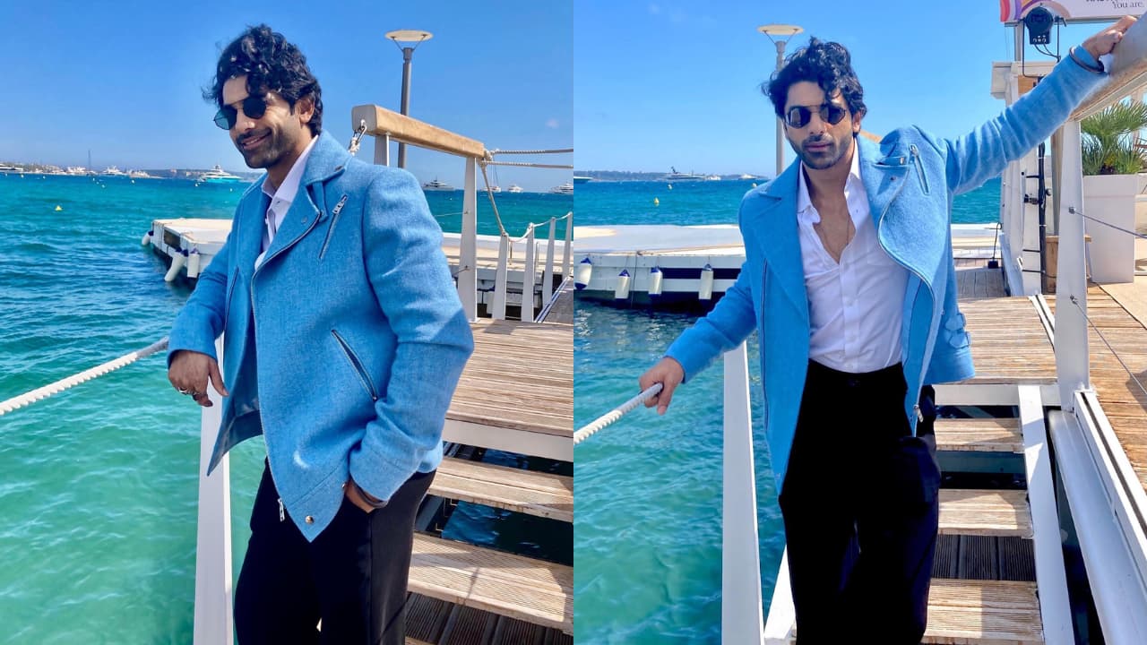 Heeramandi actor Taha Shah Badussha’s female fans get excited seeing him at Cannes, run to get pics clicked