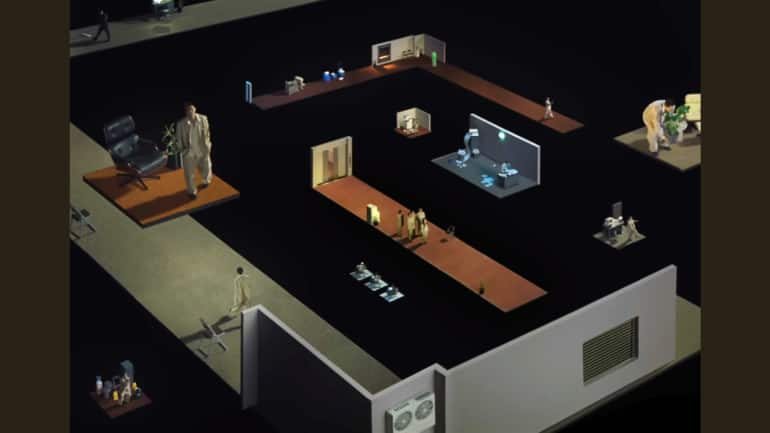 Scene from the music video for 'Lost' by RM. (Image credit: BIGHIT)