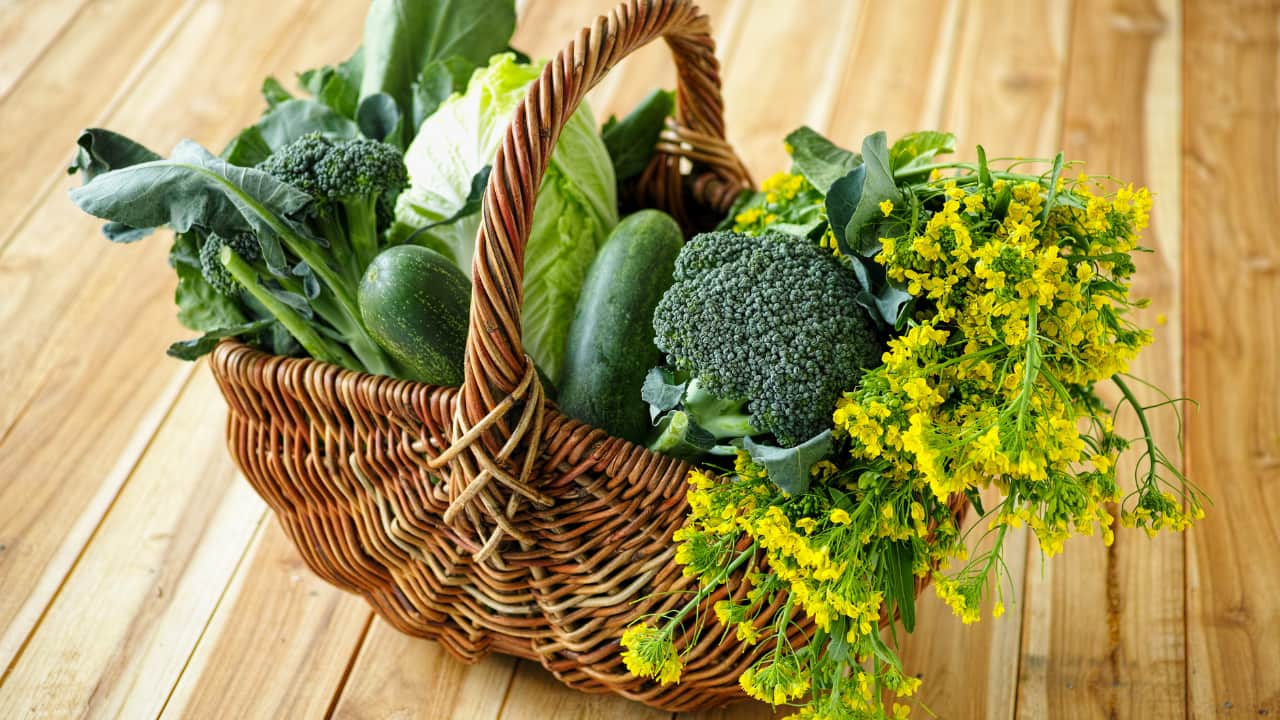 Leafy green vegetables: Leafy greens like spinach, kale, and collard greens are rich in antioxidants, vitamins, and minerals crucial for brain health. Vitamin K, found abundantly in these vegetables, supports cognitive function by maintaining brain cell structure. Antioxidants such as lutein, beta-carotene, and folate combat oxidative stress and inflammation associated with cognitive decline and Alzheimer’s disease. (Image: Canva)