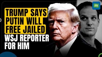 Trump Says His Relationship With Vladimir Putin Will Help Free Jailed WSJ Reporter Evan Gershkovich