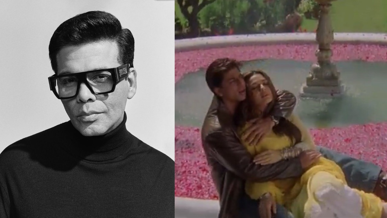 Did you know Karan Johar had turned costume designer for Shah Rukh Khan in 'Veer Zaara'?
