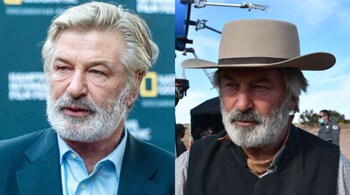 Halyna Hutchins, 42, was accidentally shot by Alec Baldwin during rehearsal on the set of his Western film in Mexico. (Image via X)