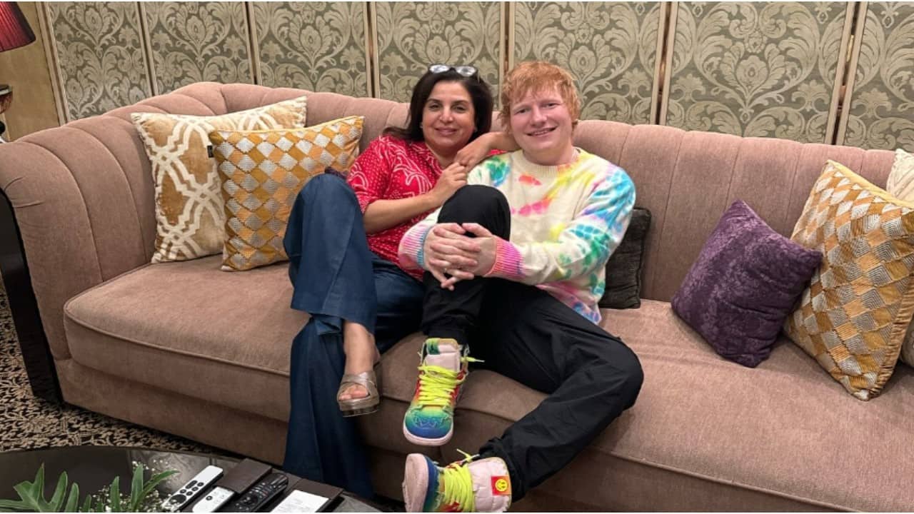 Drunk Farah Khan yelled at DJ in a party for playing Ed Sheeran songs; said, ‘Kya Maiyyat Ke Gaane Baja Raha Hai’