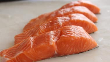 Salmon Salmon is rich in omega-3 fatty acids, which help lower levels of anxiety hormones such as cortisol. Regular consumption of omega-3s can reduce cortisol levels by up to 33%, which is significant for managing stress. (Image: Canva)