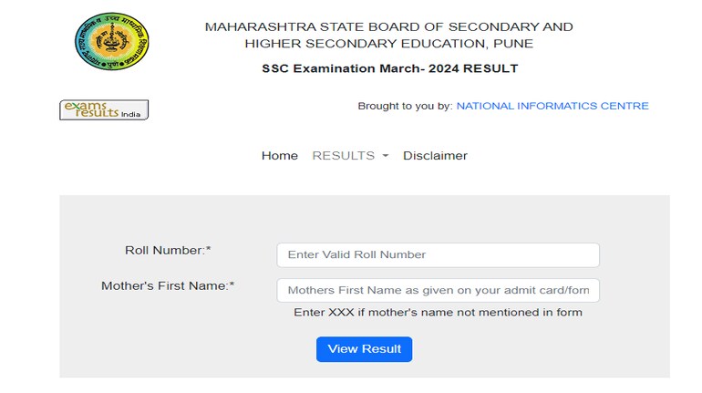Maharashtra SSC Result 2024 (OUT) Live: MSBSHSE 10th results declared @ mahresult.nic.in, result link activated