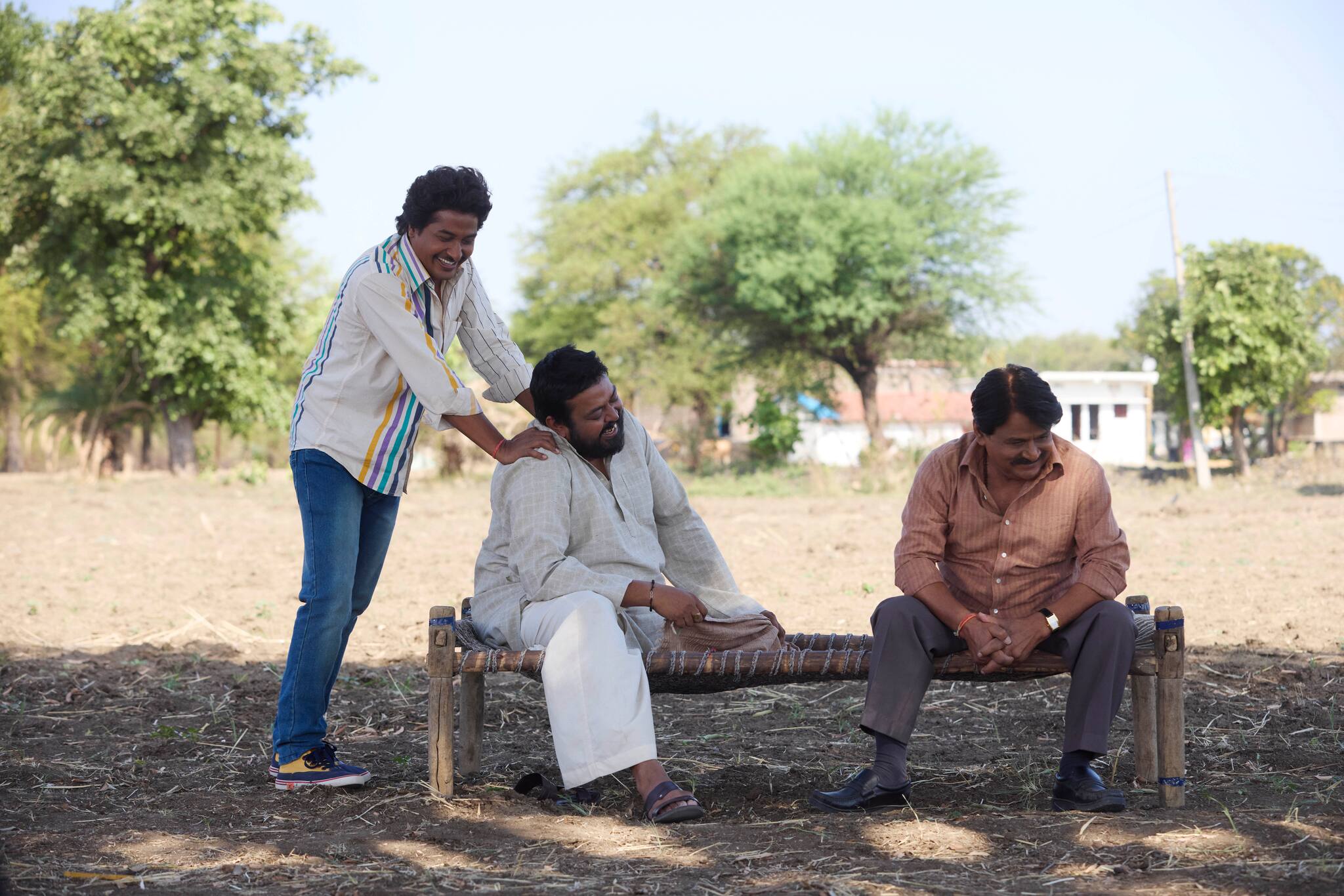 A still from Panchayat Season 3. The show is set in a UP village called Phulera.