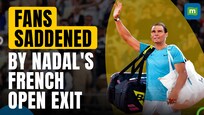 Fans sad at Nadal's elimination from French Open, possibly his 'last dance'