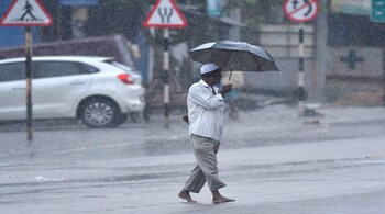 Heavy showers bring relief from heat. IMD warns of heavy rainfall in Southwest India. Traffic disruptions reported in Mumbai; precautions advised for residents.