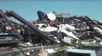 More than 600,000 customers without power in Texas due to destructive storms (Image: Reuters)