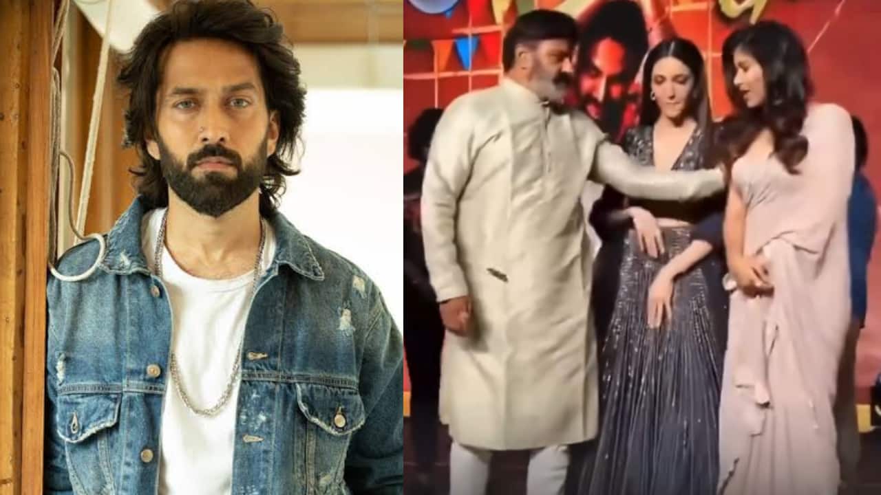 TV actor Nakuul Mehta lashes out at Telugu actor Nandamuri Balakrishna for pushing actress Anjali on the stage: Ridiculous behaviour by the gent TV actor Nakuul Mehta lashes out at Telugu actor Nandamuri Balakrishna for pushing actress Anjali on the stage: Ridiculous behaviour by the gent