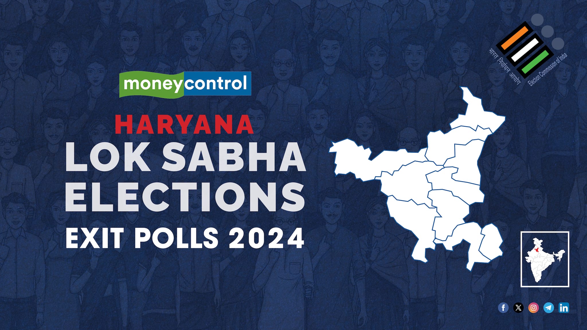 Haryana Exit Poll 2024 Results Slight dip for BJP, Cong to make gains