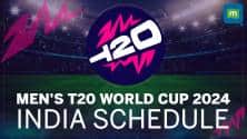 ICC Men's T20 World Cup 2024 | Team India Schedule: Date, Venue & Time Of All Matches
