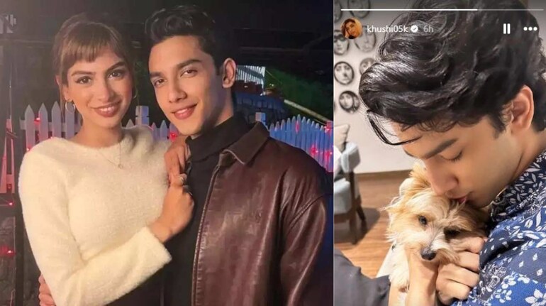 Khushi Kapoor and Vedang Raina are rumoured to be in a relationship however none of the parties involved have confirmed the rumours yet. (Image via X)