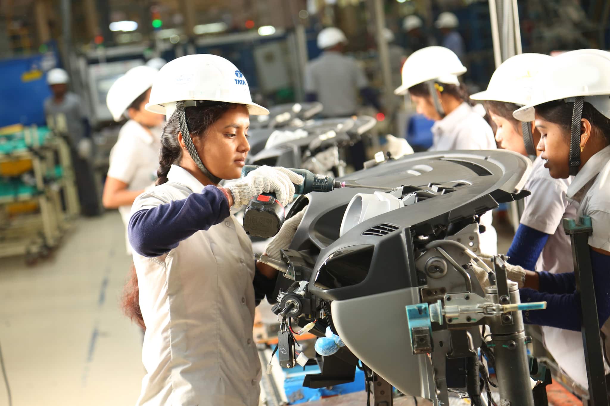 Shopfloor at Tata Motors, Pune
