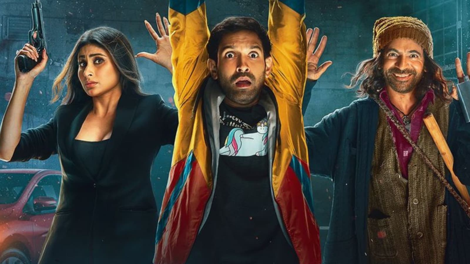 Blackout review: Between robbing gold and becoming a cuckold, Vikrant  Massey takes us on a long drive in this comedy crime caper