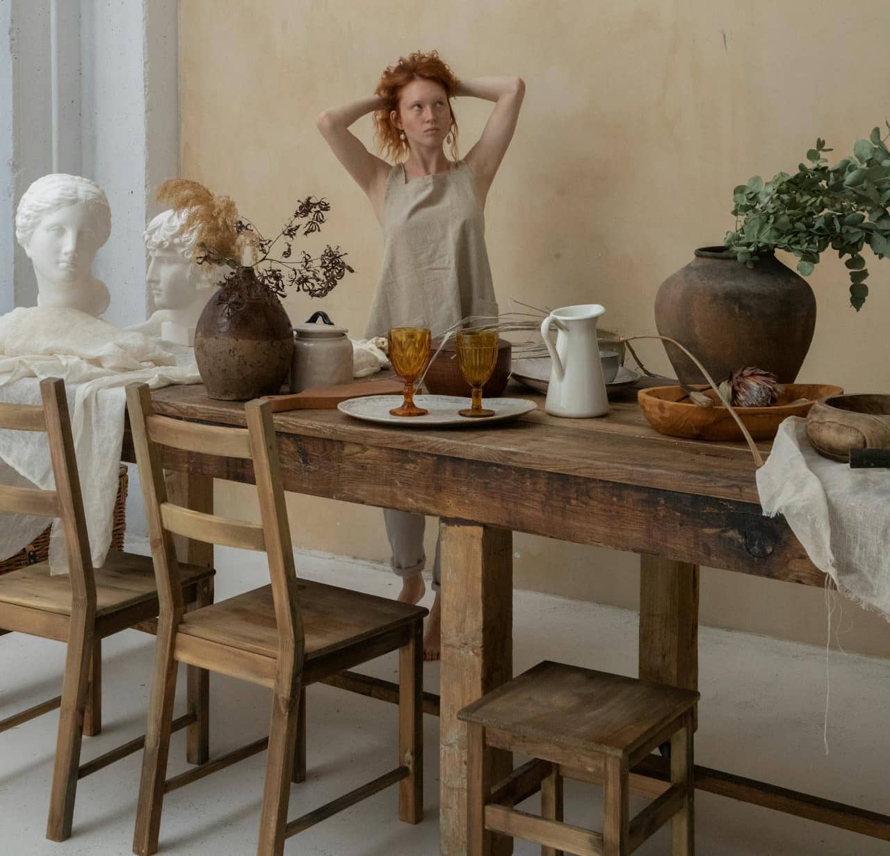5. Use natural clay plaster for your walls: Clay plaster is breathable, helps regulate indoor humidity, and has a low environmental impact compared to conventional paints and plasters. (Tip from Rachna Agarwal, Founder and Design Ideator, Studio IAAD; image credit: Gabby K via Pexels) 5. Use natural clay plaster for your walls: Clay plaster is breathable, helps regulate indoor humidity, and has a low environmental impact compared to conventional paints and plasters. (Tip from Rachna Agarwal, Founder and Design Ideator, Studio IAAD; image credit: Gabby K via Pexels)